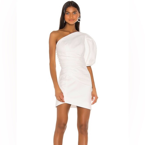NWT One Shoulder Mini Dress - Picture 1 of 4